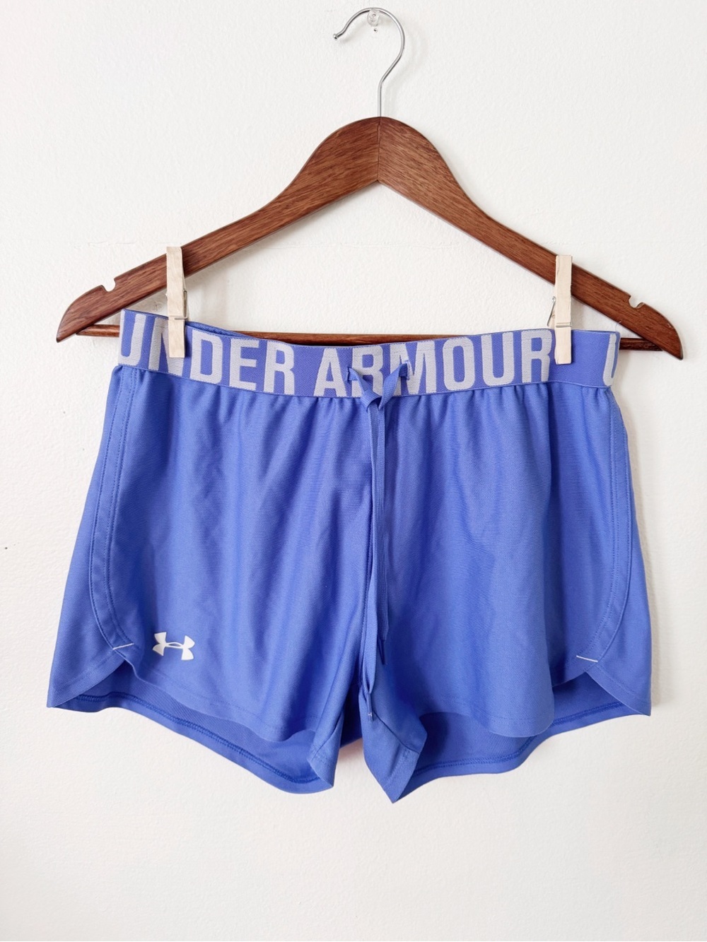 Under Armour Blue Athletic Training Shorts XS
